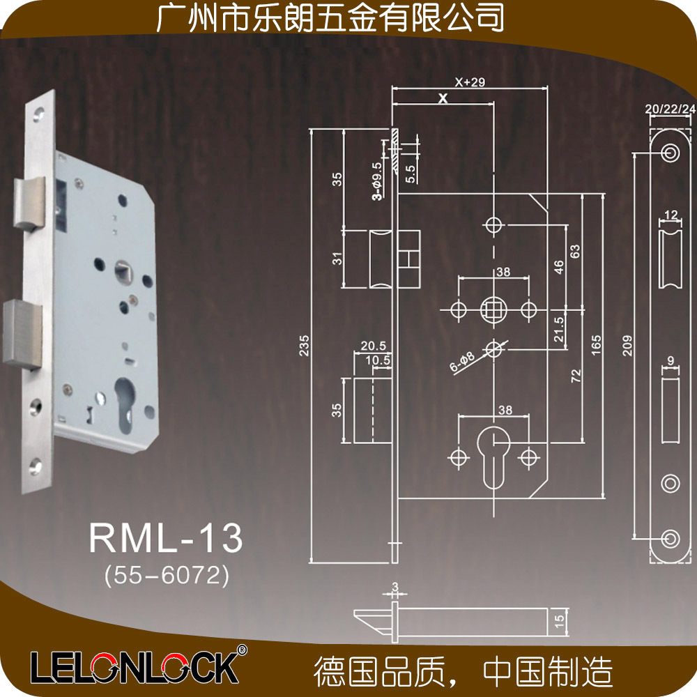 榴莲视频网站榴莲视频黄色网站 RPL-04-15不锈钢防盗门锁