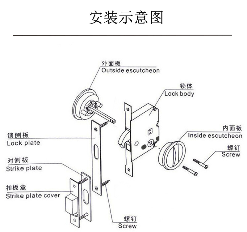 榴莲视频网站榴莲视频黄色网站RSL-610DM 移门推拉门锁