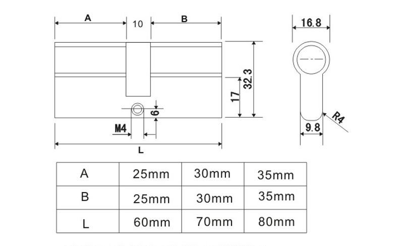 60mm、70mm单开锁芯哪家好？